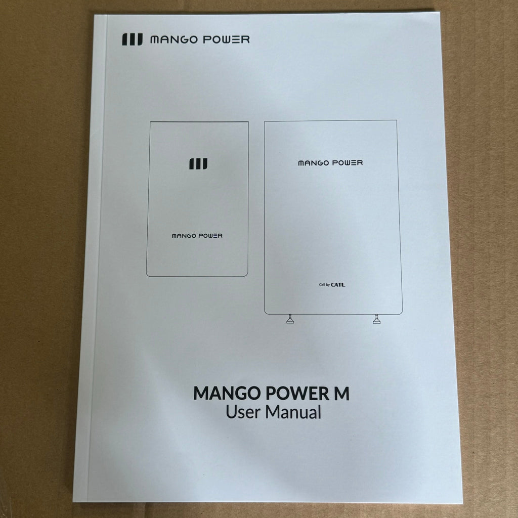 MANGO POWER Solar Home Battery M Cabinet For 15Kwh-20Kwh Batteries White (Cabinet Only)