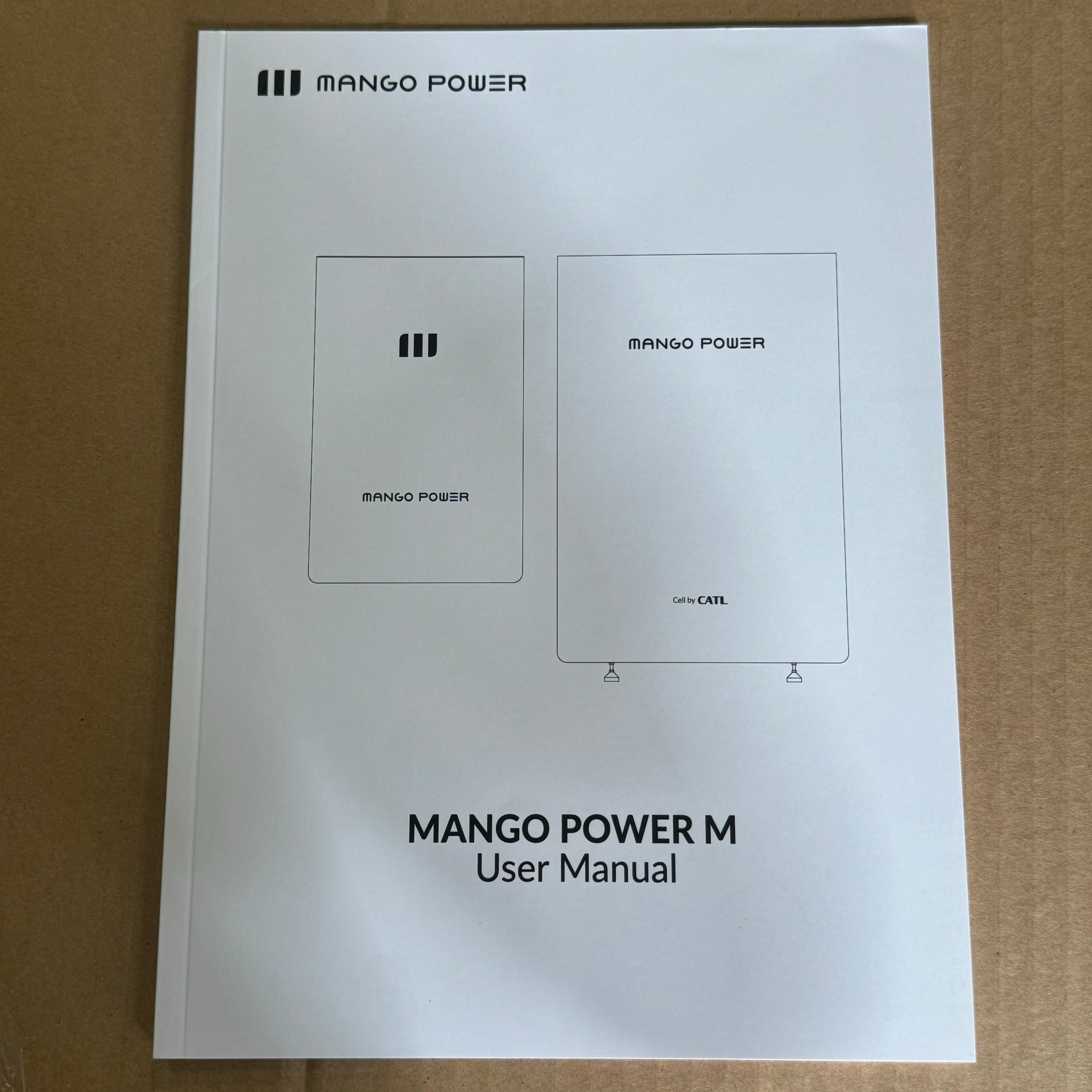 MANGO POWER Solar Home Battery M Cabinet For 15Kwh-20Kwh Batteries White (Cabinet Only)