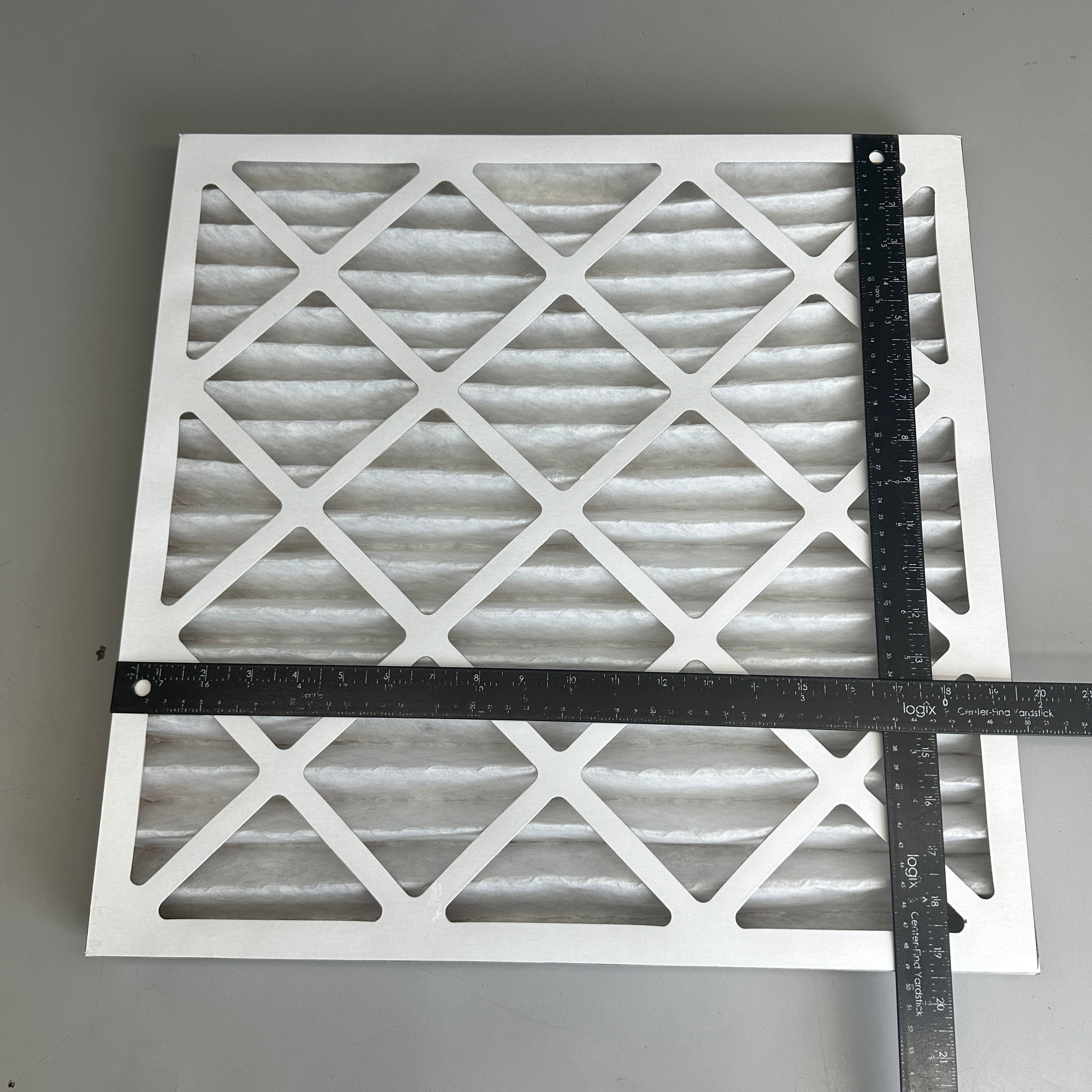 AIR FLOW AC/Furnace Air Filter White 20”x 20”x 2”