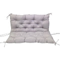 Outdoor 2/3-seater bench/swing cushions: thickened, with backrest, waterproof.