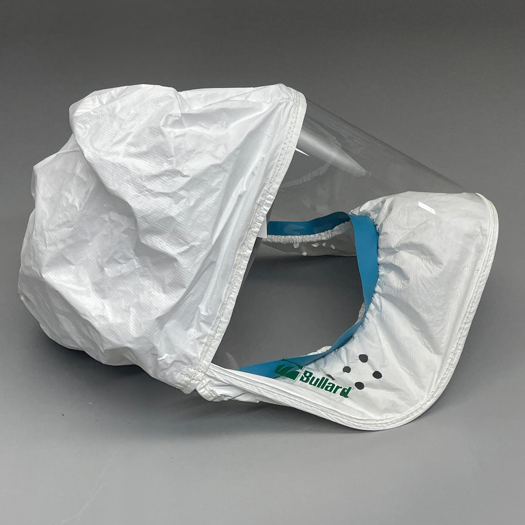 BULLARD (2 PACK) Respirator Hood FacePiece Medium 20LFL (for CC20 or PA20/PA30) 8/2011 (New / Old Stock)