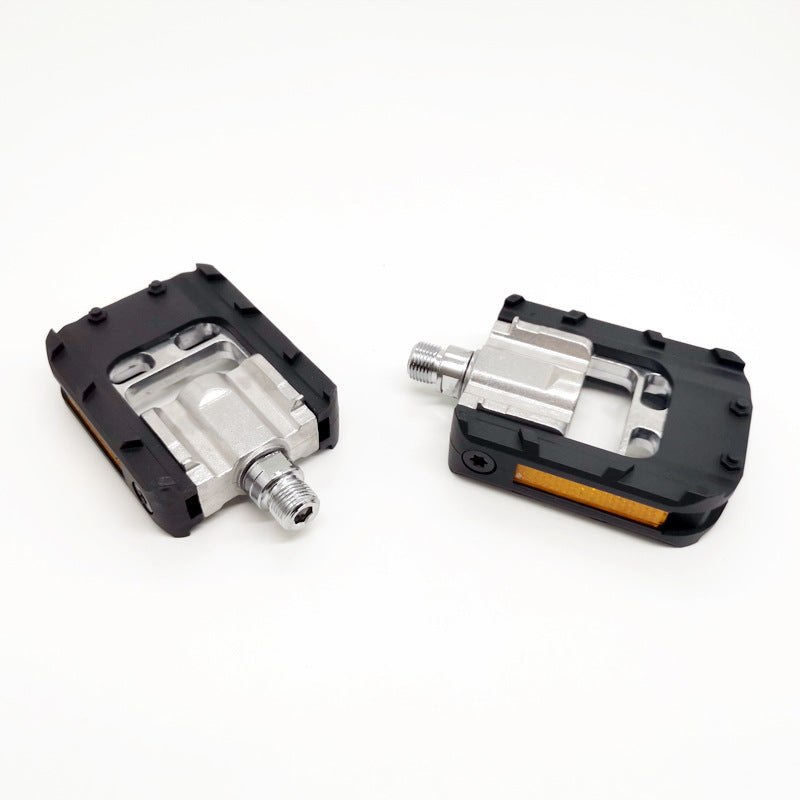 New Aluminum Alloy Folding Pedal Bicycle Pedal Mountain Bike Folding Bike Driving Electric Bike Pedal Accessories