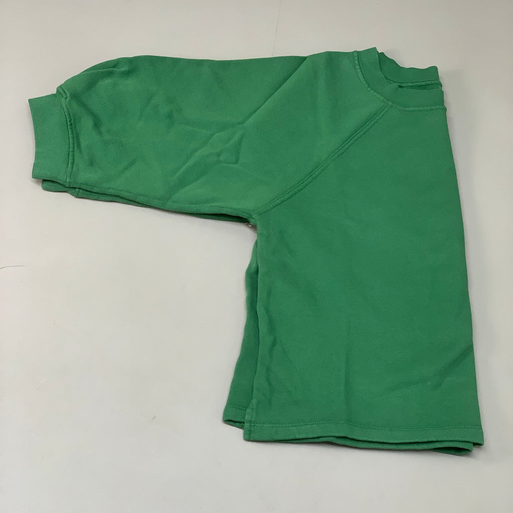 ETICA Fleur Raglan Sweat Top W/ Pintuck Sleeve Juniper Size Small EW174412