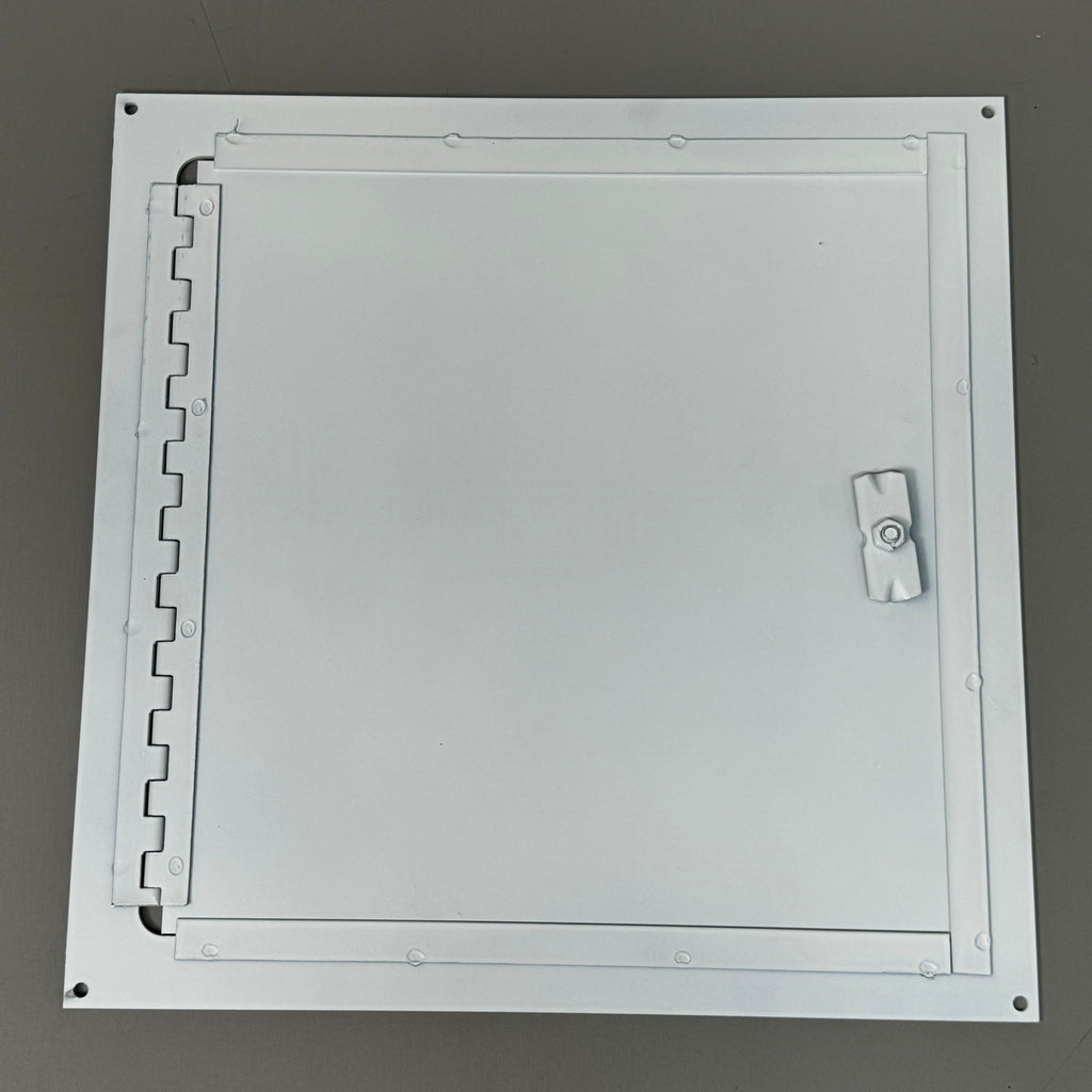 ELMDOR Surf Metal Access Door Prime Coat w/ Screwdriver Lock 12x12 SF12X12PC-SDL