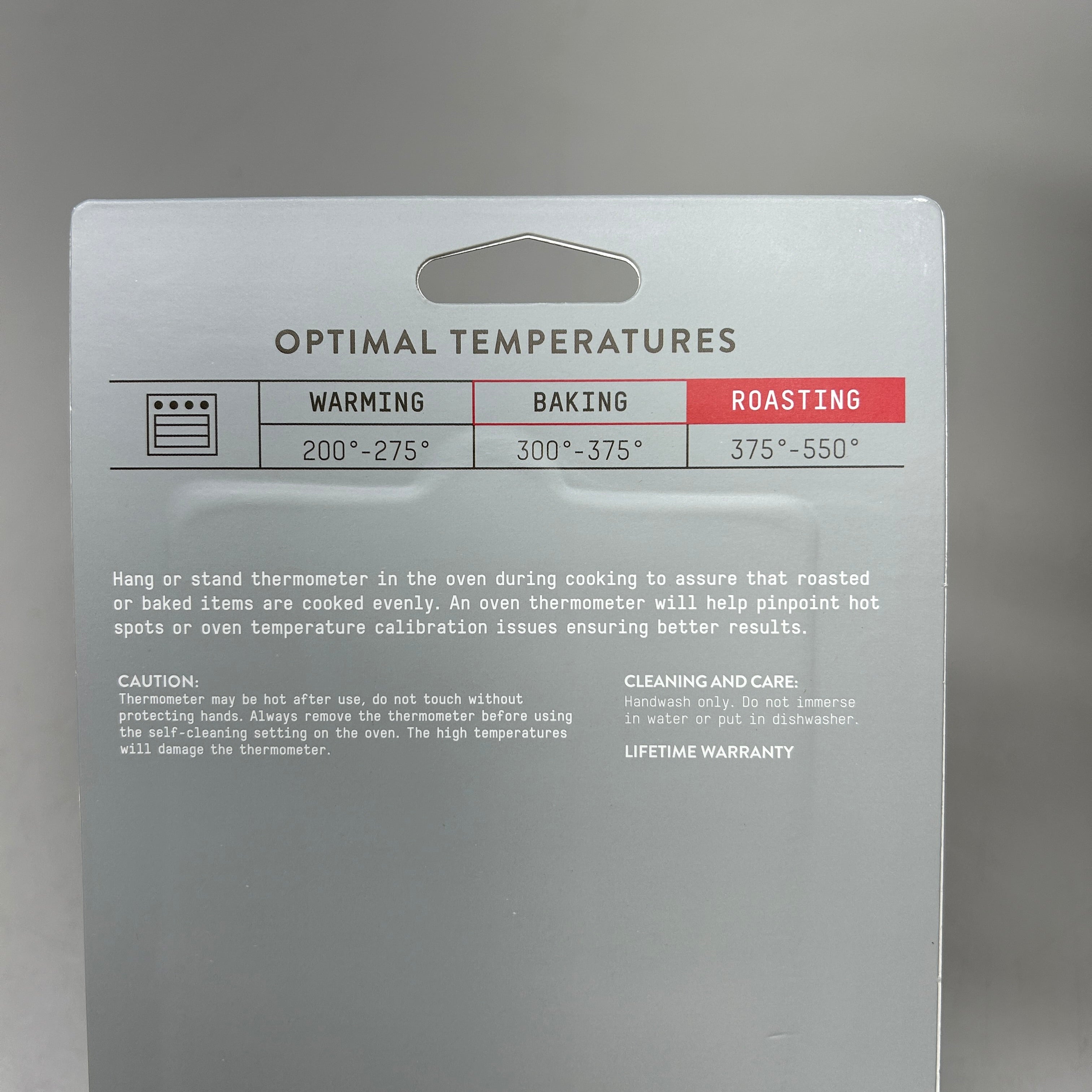 TAYLOR Analog Dial Oven Thermometer Stainless Steel 5932 (New)