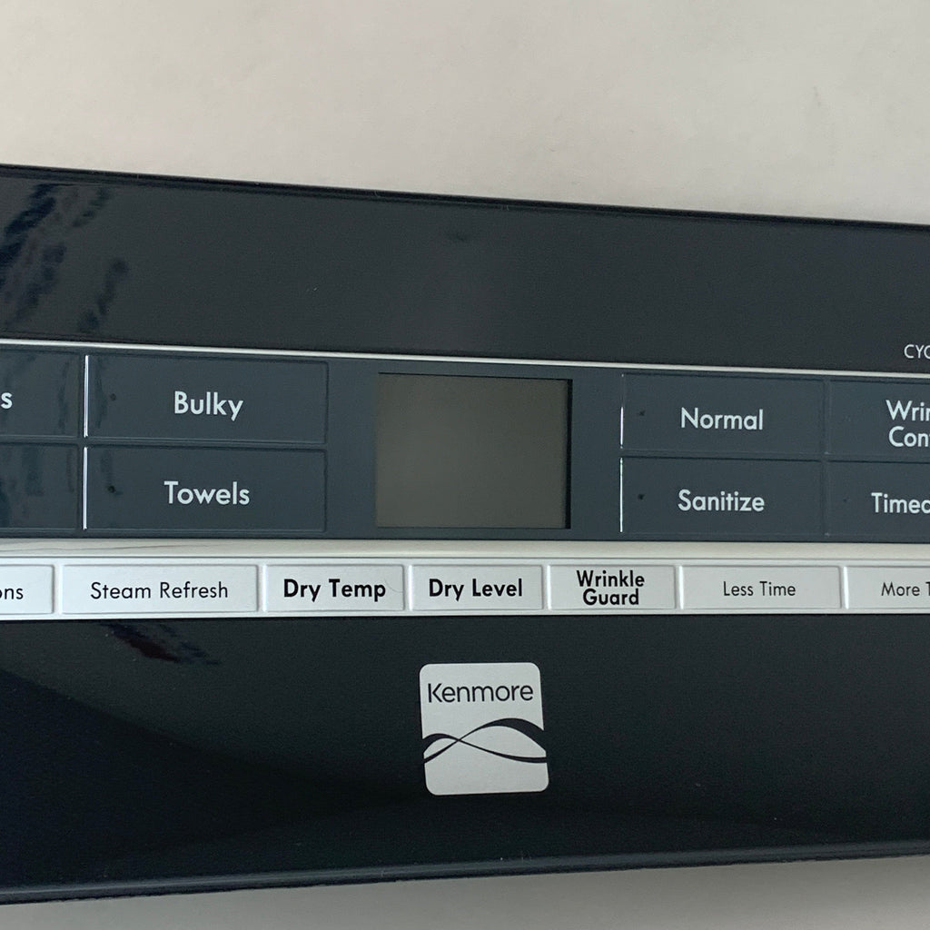 KENMORE Console/Control Panel Assembly, Washing Machine part graphite grey W11130341 (New)
