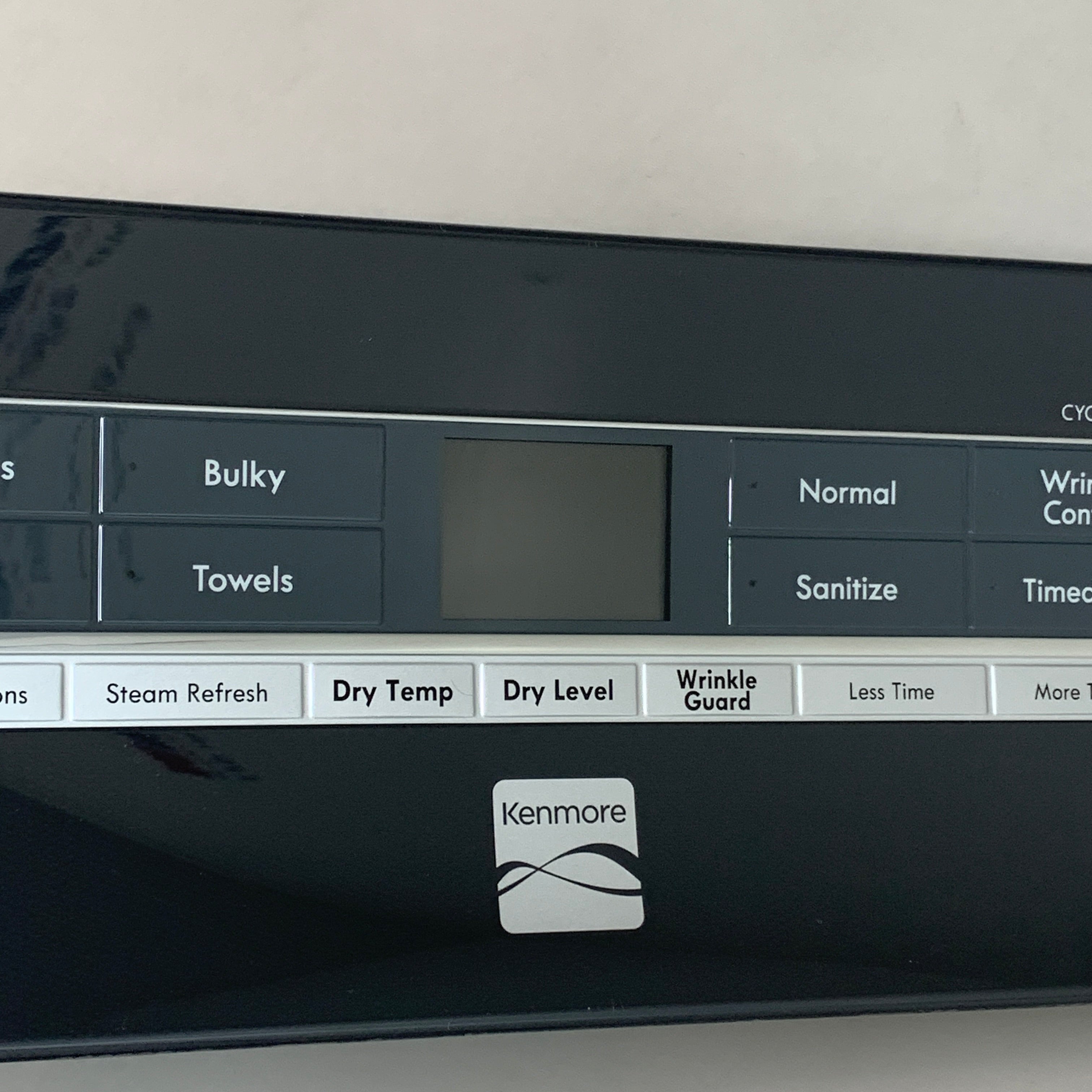 KENMORE Console/Control Panel Assembly, Washing Machine part graphite grey W11130341 (New)