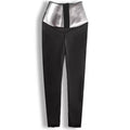 European and American breasted abdominal compression sweatpants, cropped pants, waist cinching yoga pants