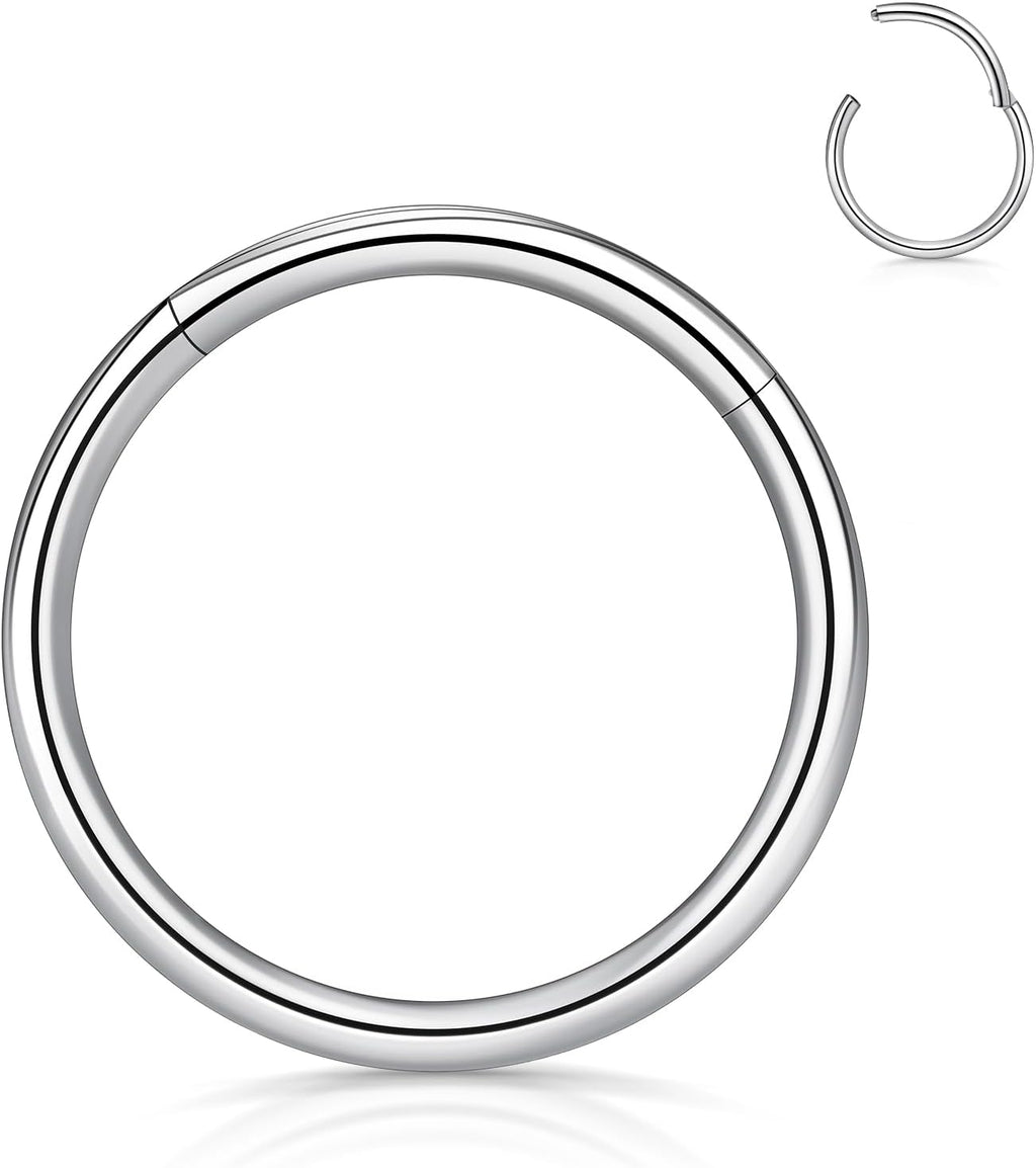 18g- steel hoop-silver-10-1