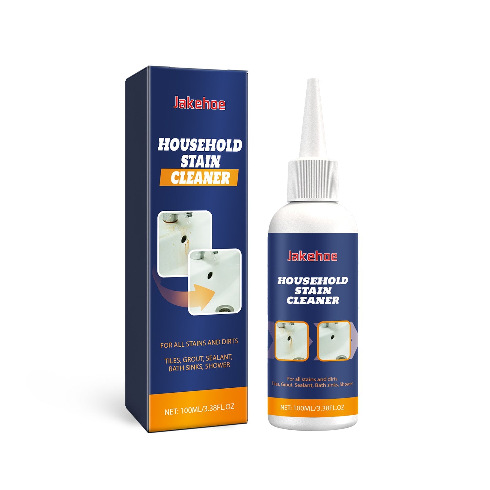 Household Stain Cleaner, Household Door And Window Wall Tile Crevices Mold Decontamination Cleaner