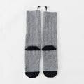 Heating socks, warm electric socks, USB charging long tube skiing socks, men's and women's winter heating and foot warming socks