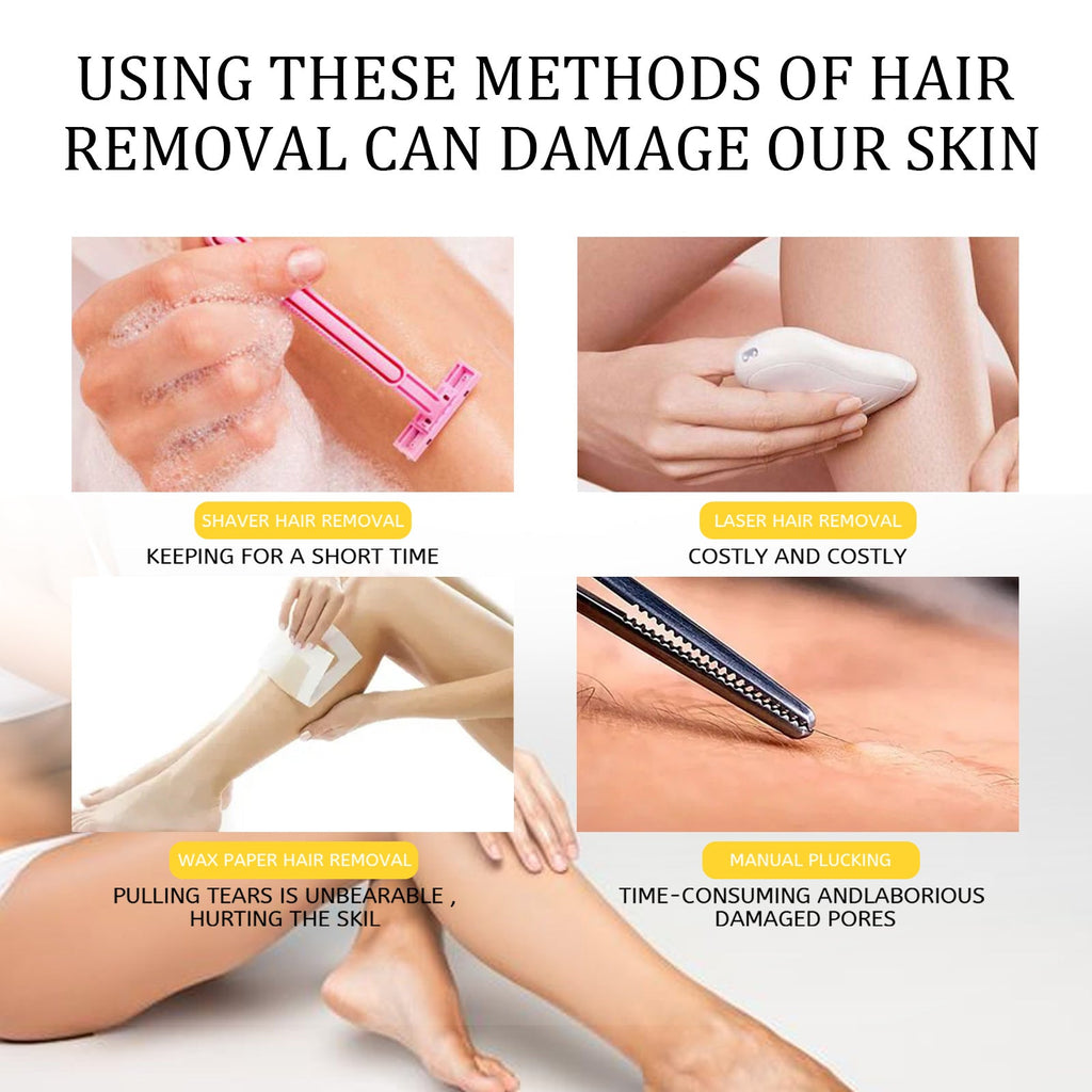 Honey And Milk Hair Removal Cream, Quick And Gentle Hair Removal All Over The Body Smooth Skin Hair Removal Cream