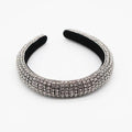 Baroque Full Crystal Hair Bands For Women Lady Luxury Shiny Padded Diamond Headband Hair Hoop Fashion Hair Accessories