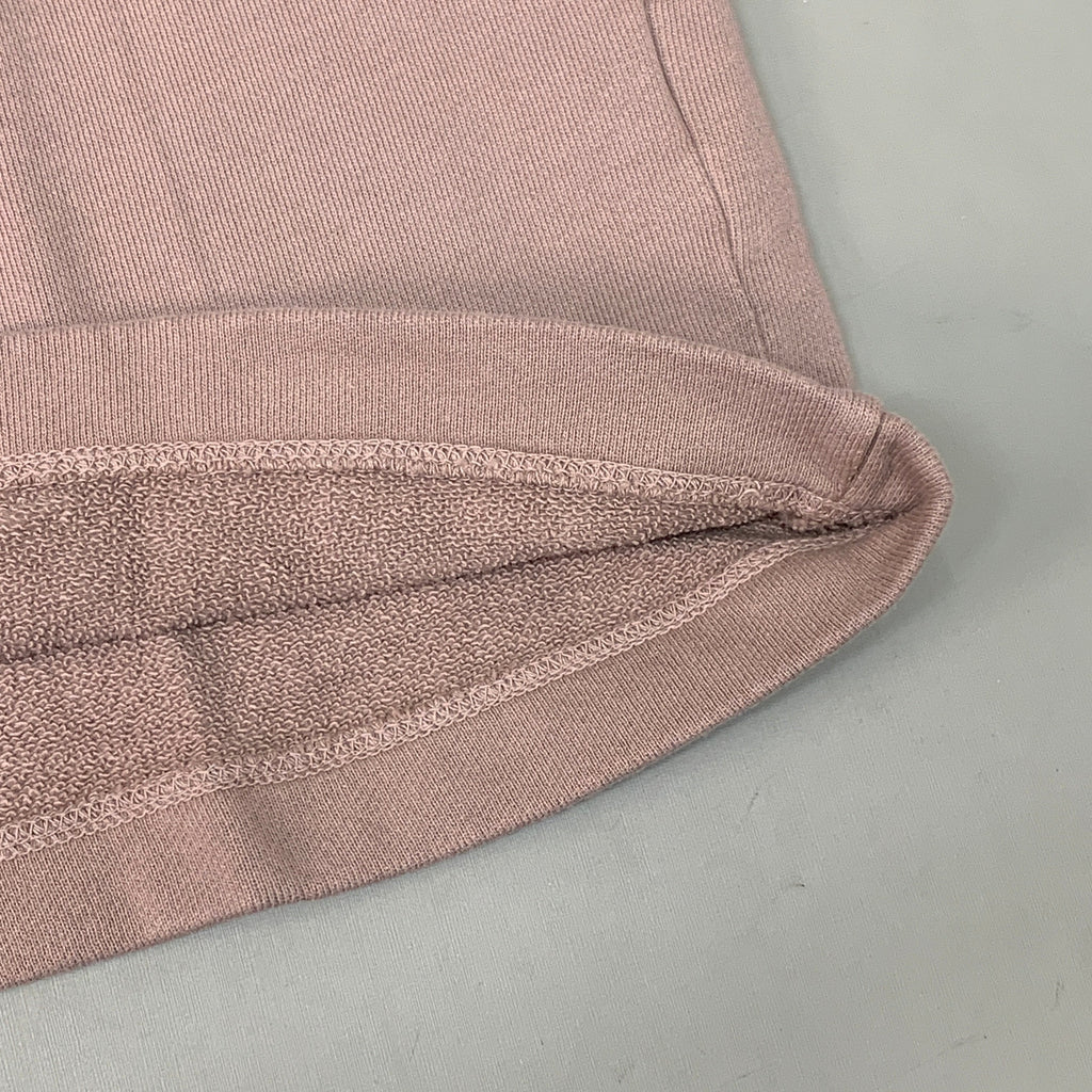 ETICA Viola Sweatshirt Dress Pleated Drop Shoulder Wood Rose Size Large EW174415