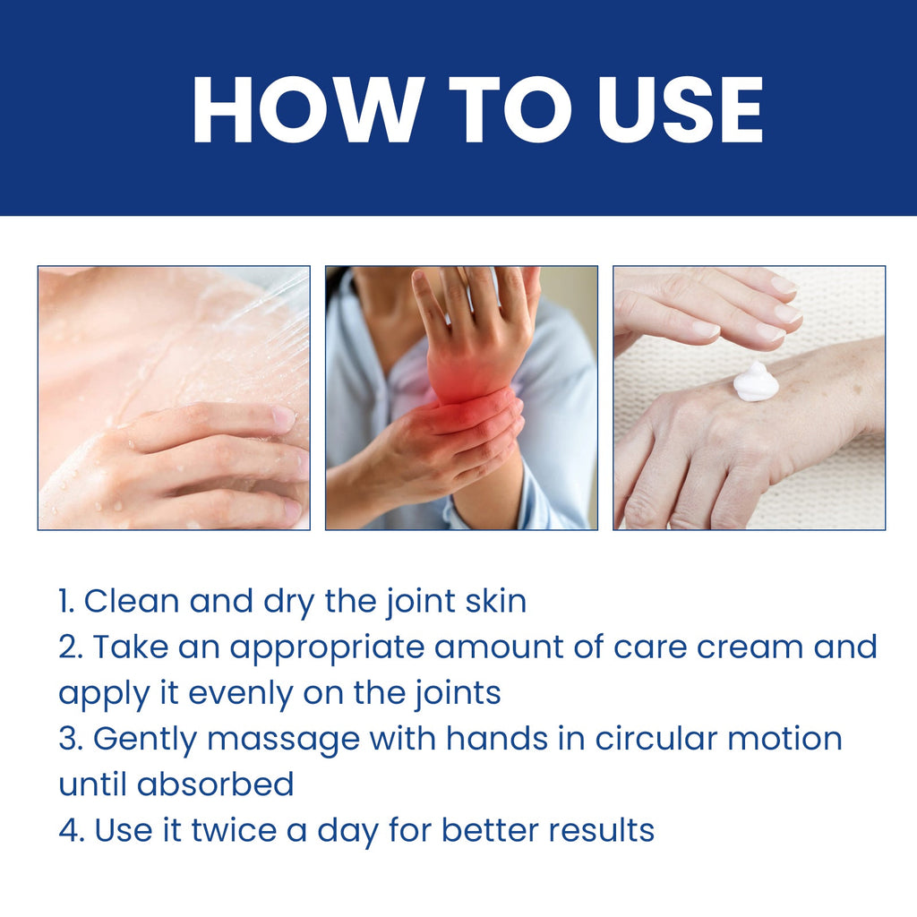 Various Vitamins Joint & Bone Care Cream, Wrist Leg Bend Joint Shoulder Neck Sinew Massage To Relieve Soreness Cream