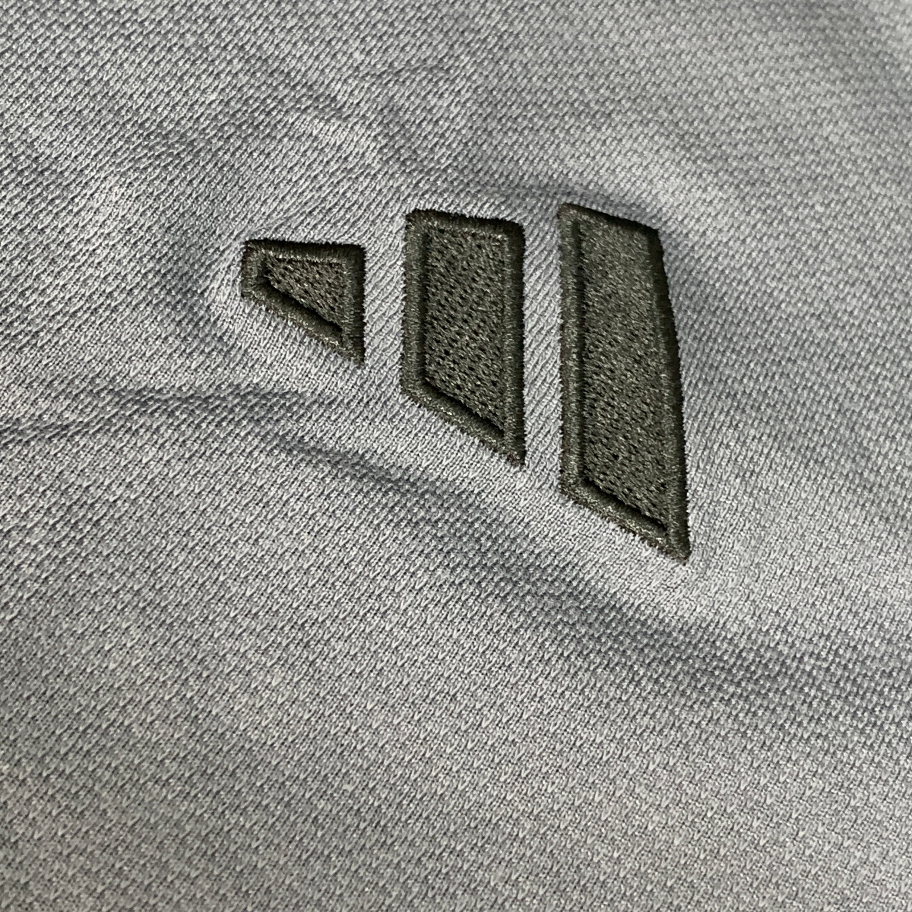 ADIDAS LAFC Los Angeles Football Club Training Polo Short Sleeve Grey L 23709685