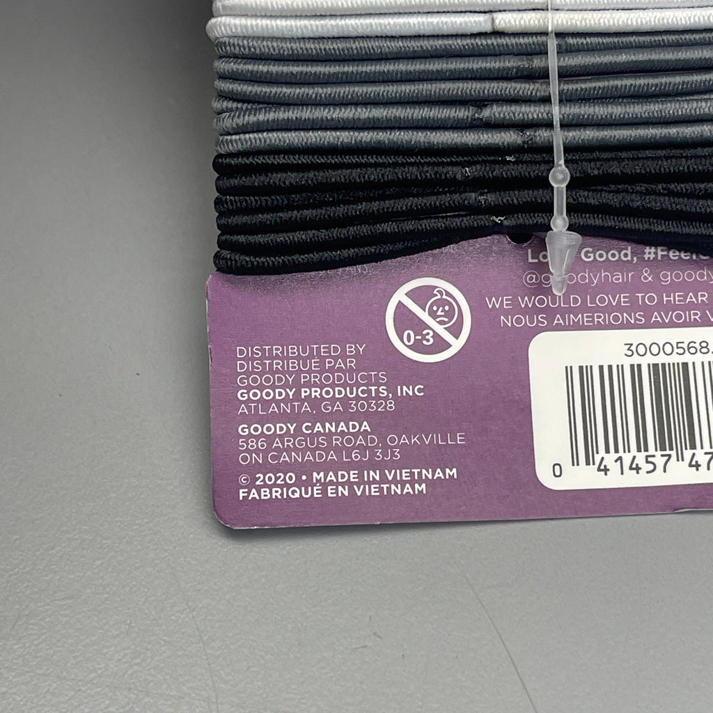 GOODY 29 Ouchless Damage-Free Hold Elastics Assorted Colors 3000568 (New)