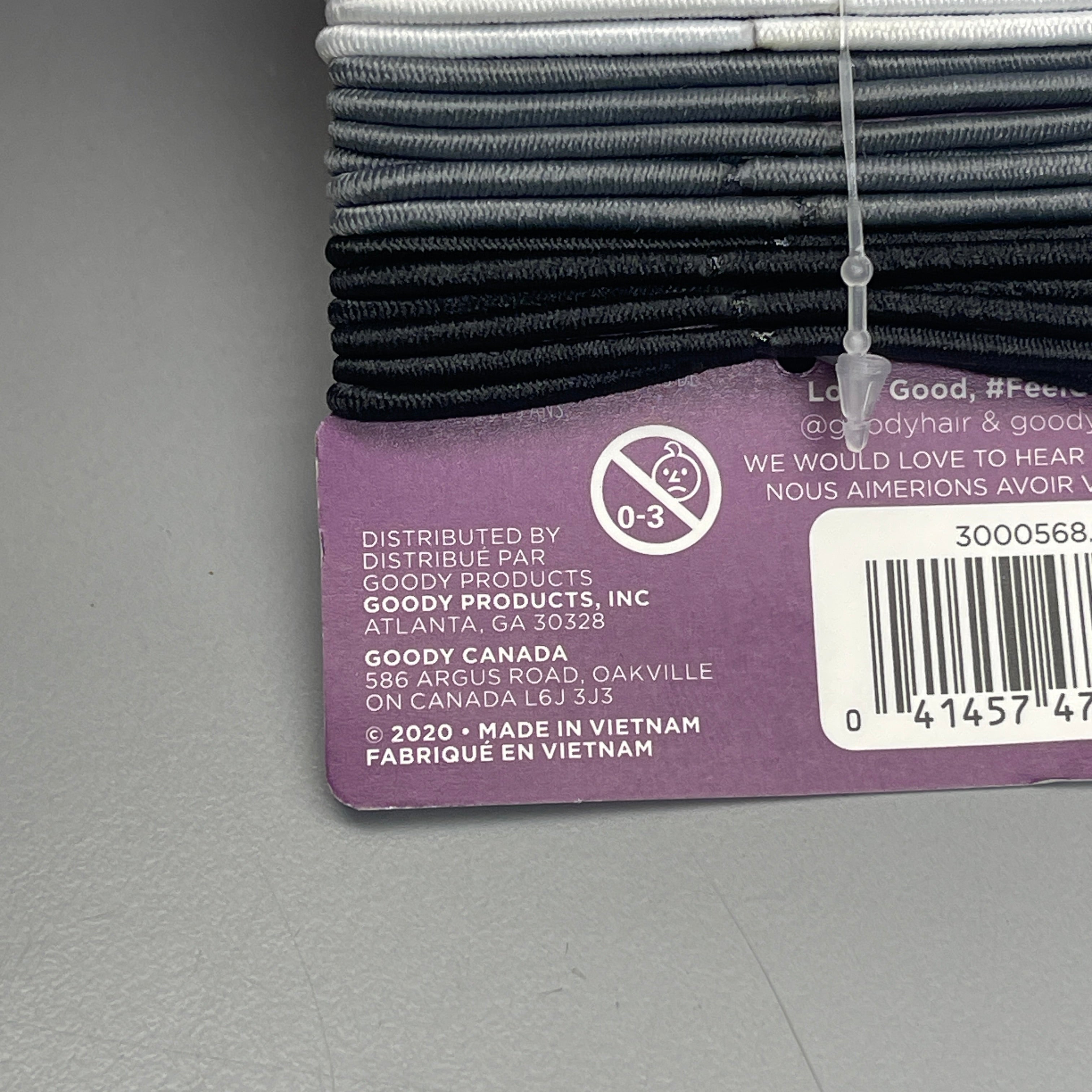 GOODY 29 Ouchless Damage-Free Hold Elastics Assorted Colors 3000568 (New)