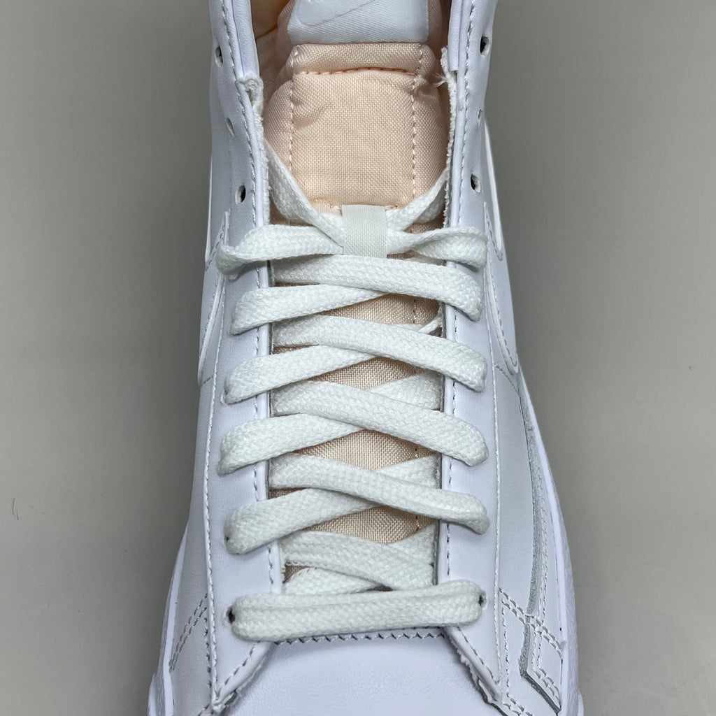 NIKE Blazer Mid 77' High-top Shoes SZ Womens 7.5 Mens 6 White & Peach CZ1055-117