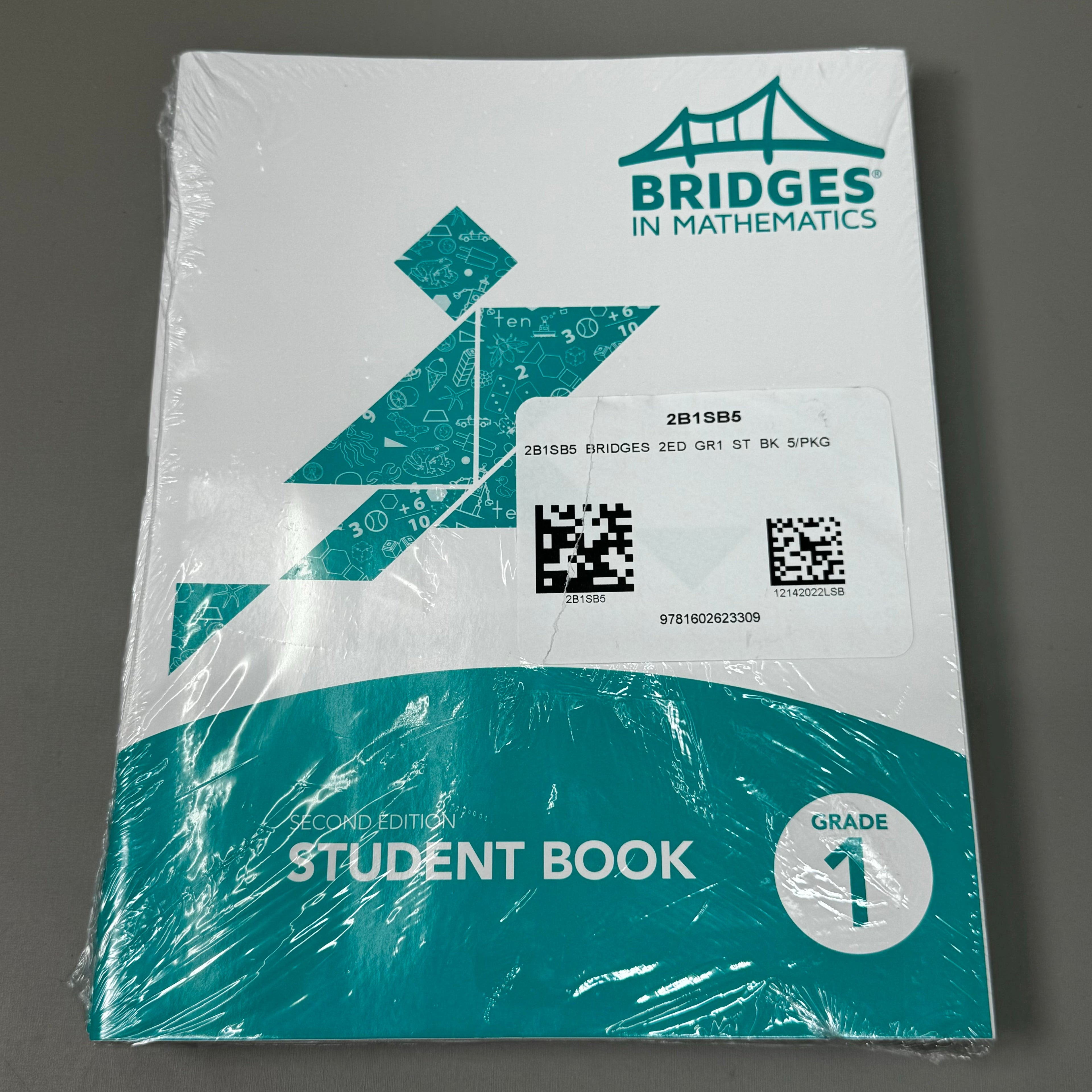 BRIDGES In Mathmatics (5 PK!) Second Edition Student Book Grade 1 11" x 8 1/2"