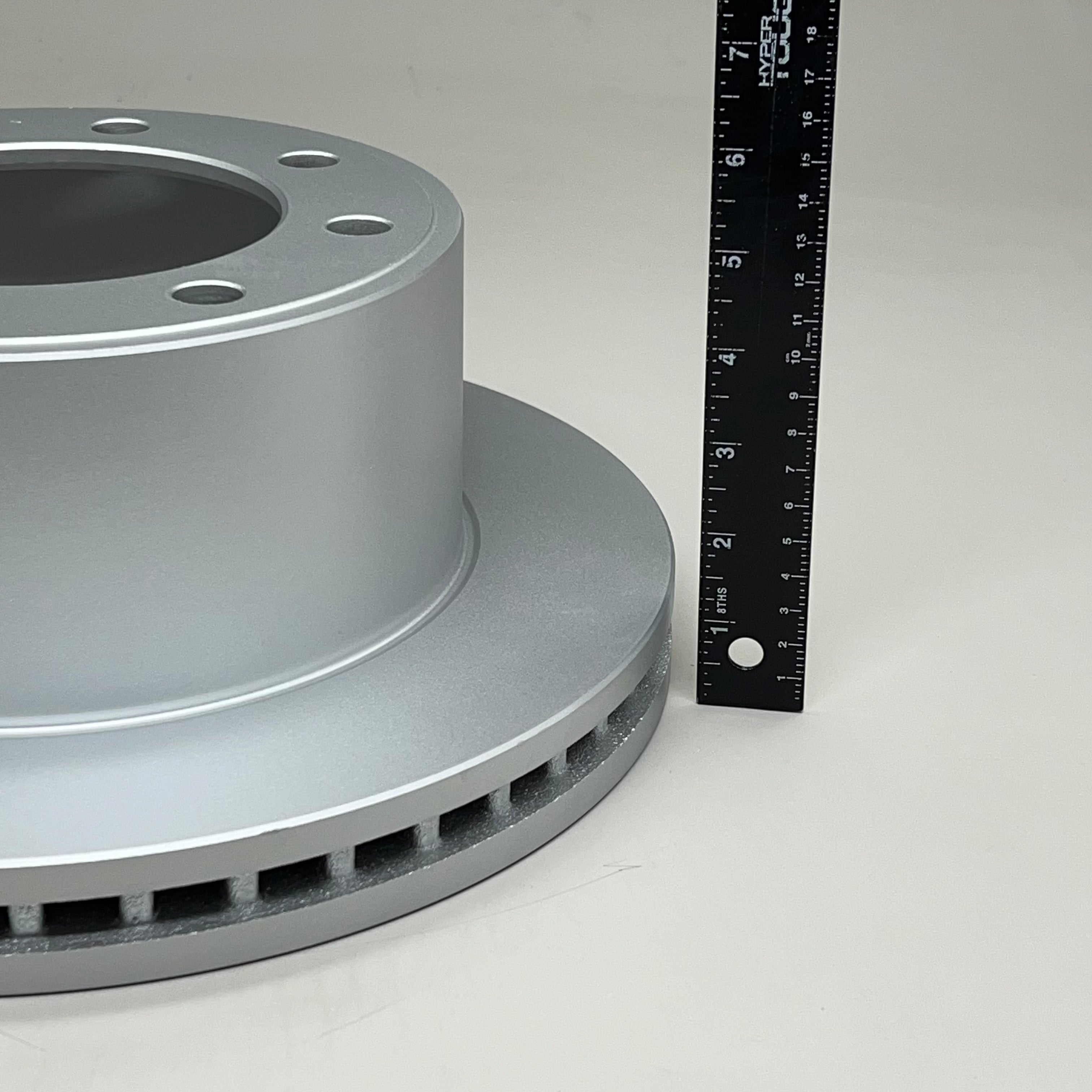 ADAPTIVE ONE Vented Cast Iron Polymer Coated Rotor for Ford Vehicles 880394CR