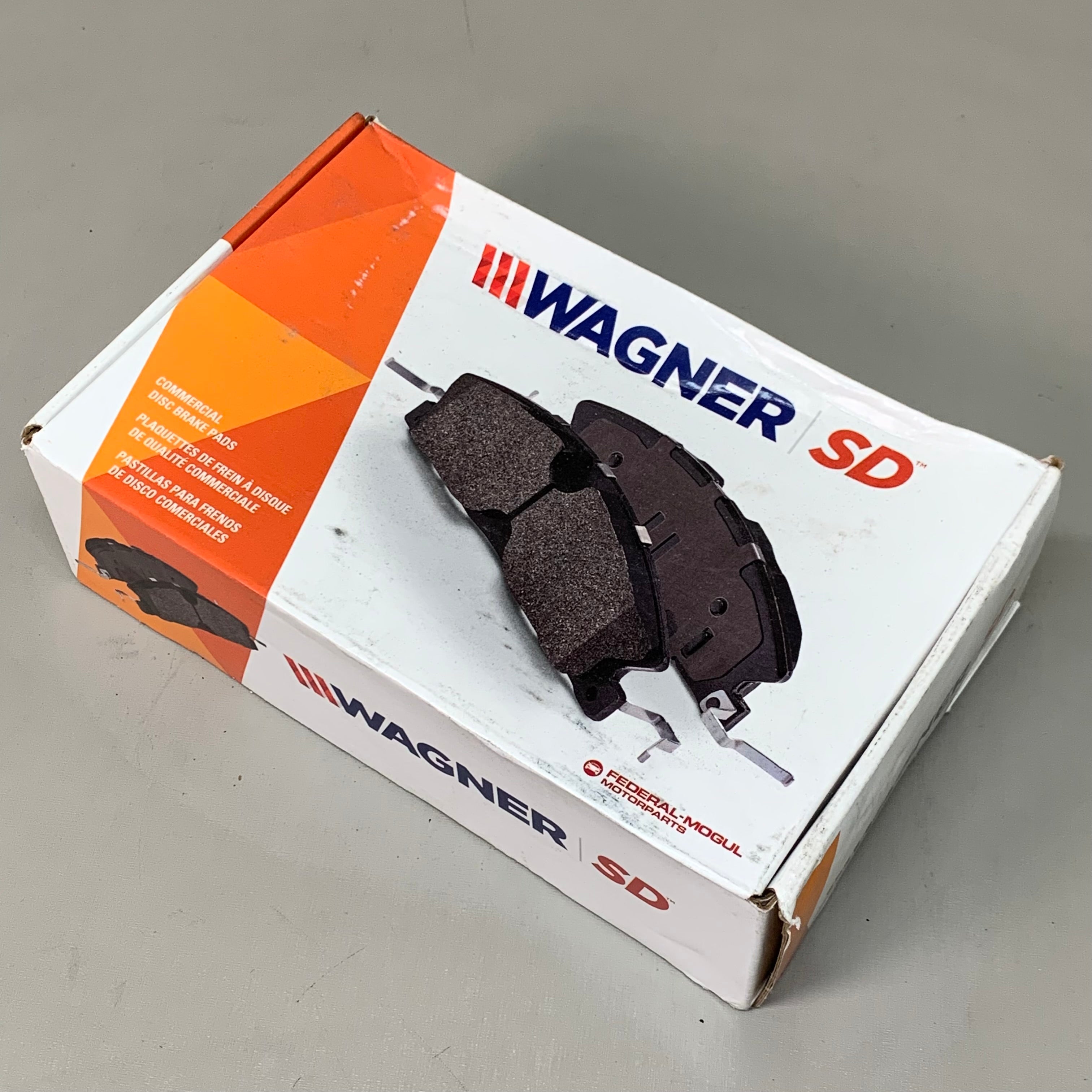 WAGNER SevereDuty Semi-Metallic Disc Brake Pad Set 5 1/2" x 2" SX1893