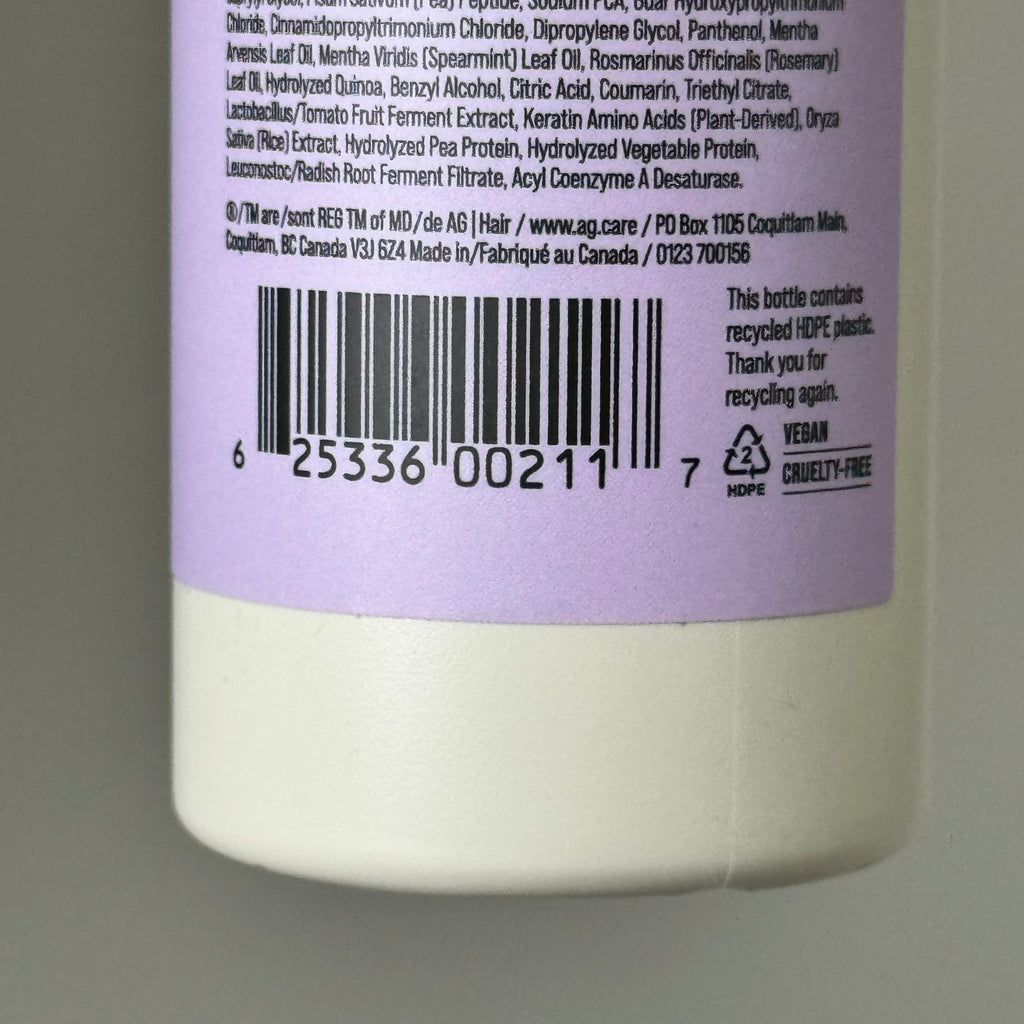 AG CARE Curl Thrive Hydrating Defining Conditioner Silicone-Free 8 fl oz 100122