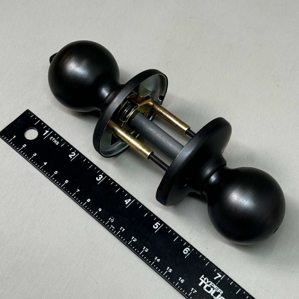 KWIKSET Polo Privacy Bed/Bath Door Knob Venetian Bronze 300P 11P 93001-917