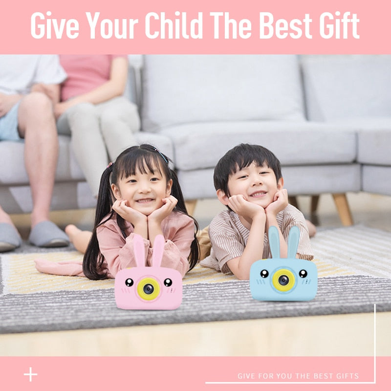 Children Take Photo Camera Full HD 1080P Portable Digital Video Camera 2 Inch LCD Screen Display Children ForKid Learning Study