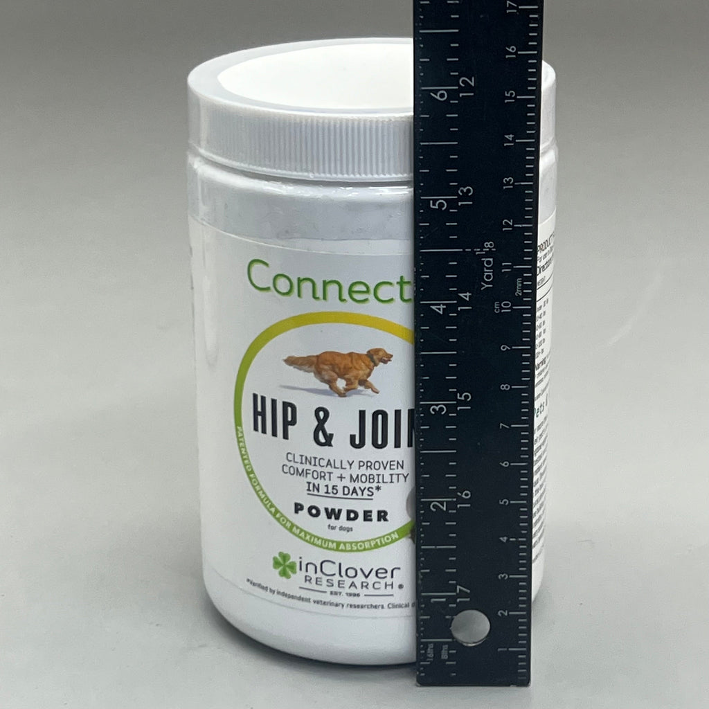 CONNECTIN Hip & Joint Powder Comfort & Mobility Dog Supplement 12 oz ea 12/26