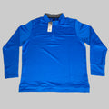 ADIDAS Men's Club 1/4 Zip Golf Sweatshirt Sz-XL Blue Rush HA6148