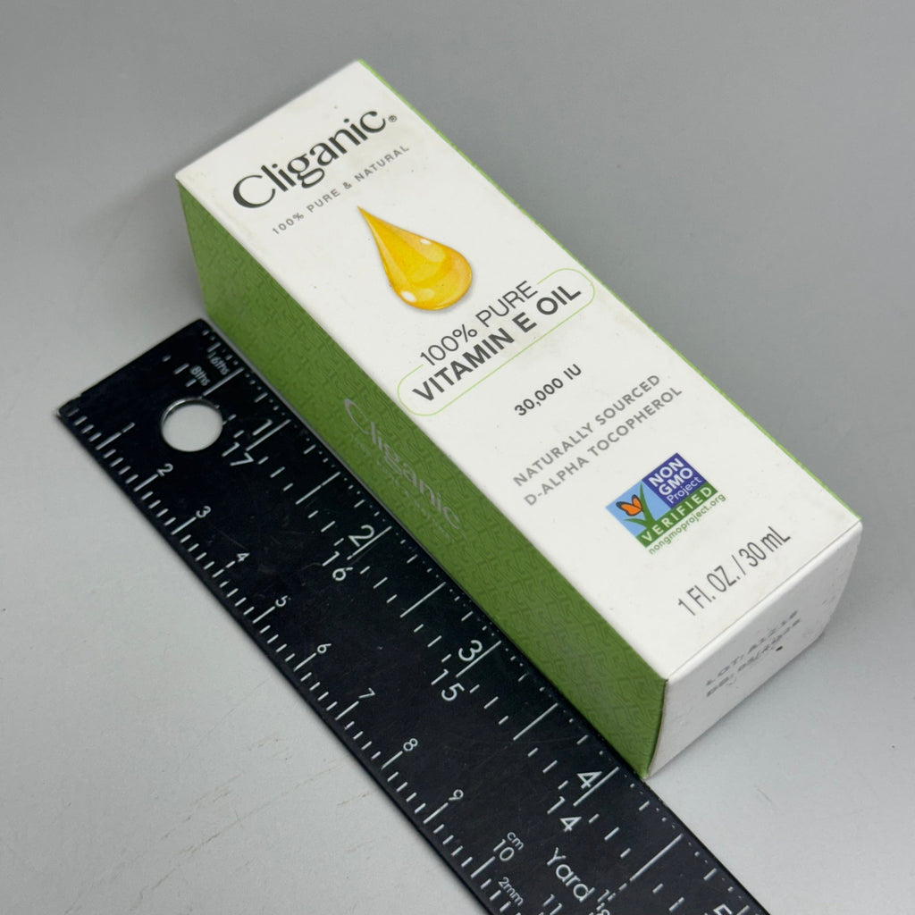 CLIGANIC (3 PACK) 100% Pure VITAMIN E OIL 30ml BB 05/2028