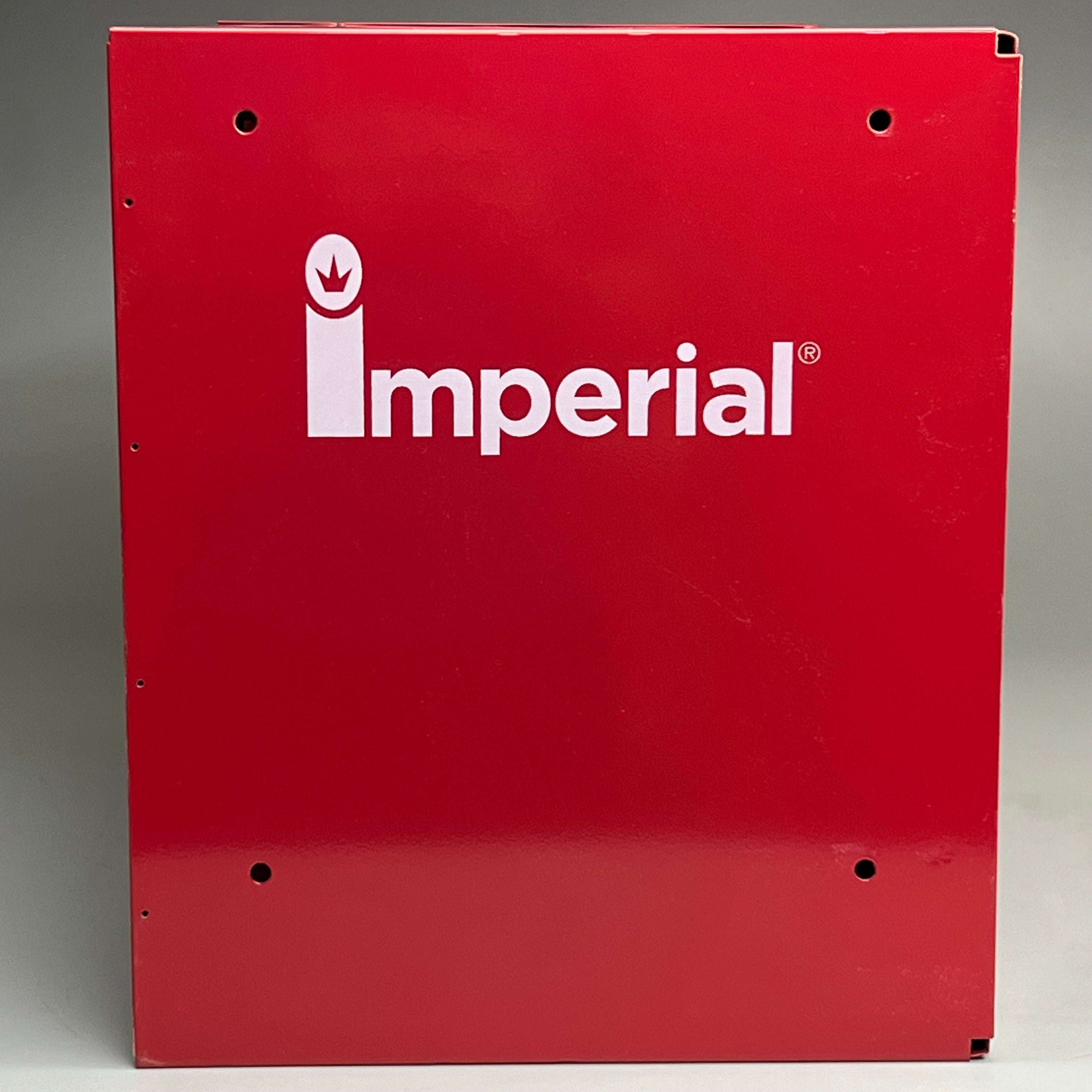 IMPERIAL Steel Equipment Rack 21.25"x15.5"x12.5" Red 310B-17-S1181