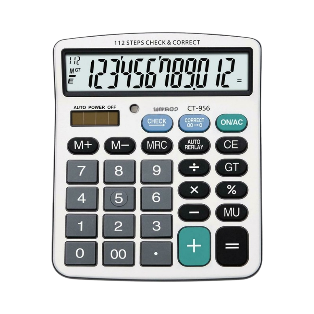 Calculadora Check & Correct CT-656 – función corrección rápida