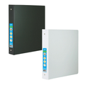 Carpeta dura 1.5″ negro/blanco