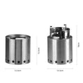 A1G Firewood Stove Outdoor Portable Travel Firewood Cooking Stove Portable Stove Portable Firewood Multifunctional