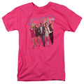 90210 Walk Down The Street Mens T Shirt Hot Pink Officially Licensed