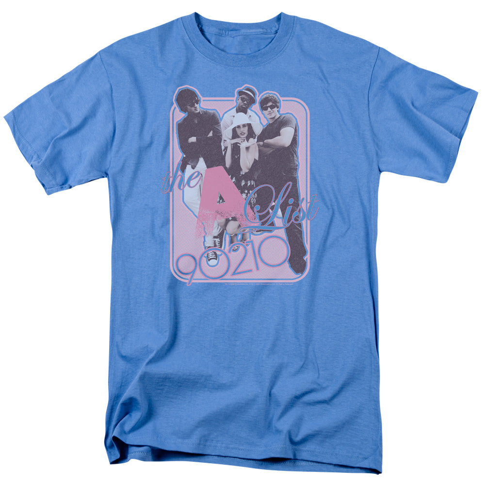 90210 The A List Mens T Shirt Carolina Blue Officially Licensed