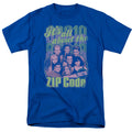 90210 Zip Code Mens T Shirt Royal Blue Officially Licensed