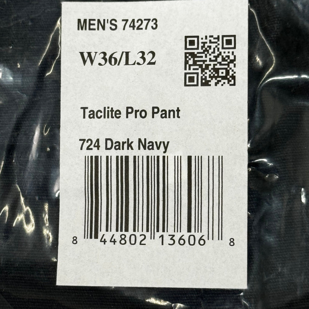5.11 TACTICAL Men's Tactlite Pro Ripstop Pant Sz- 36"W x 32"I Dark navy 74273