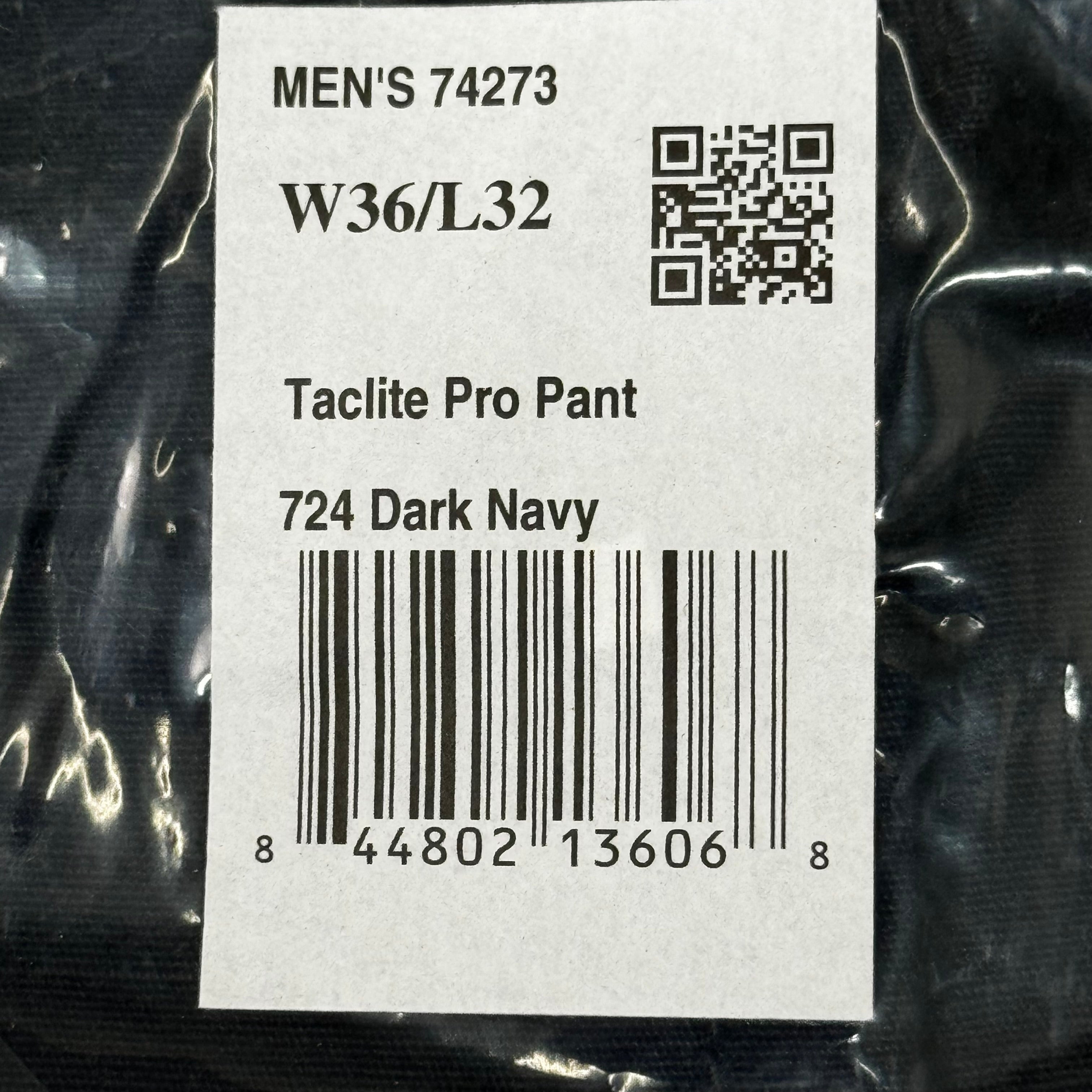 5.11 TACTICAL Men's Tactlite Pro Ripstop Pant Sz- 36"W x 32"I Dark navy 74273