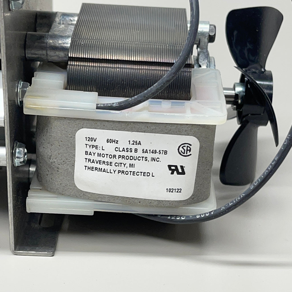 BAY MOTORS Evaporator Fan Blower 2-3/8" Dia 120CFM 1/75 hp 120V AC 1 Phase 4YJ30