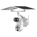Outdoor solar monitoring camera dual lens wireless wifi remote night vision high-definition monitor