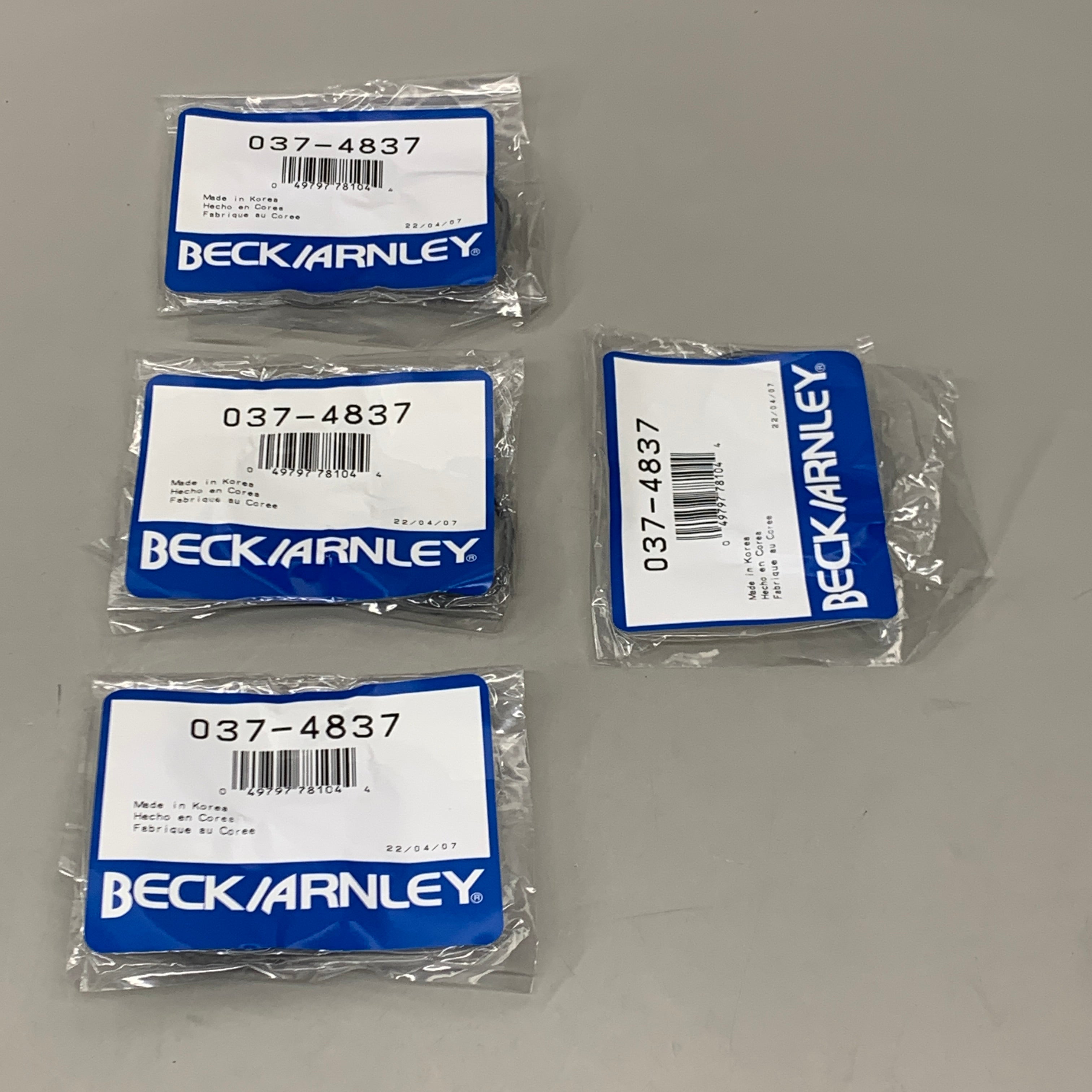 BECK ARNLEY Lot of 26 Miscellaneous Parts 1580900, 0523678, 1030519, 0396616 etc
