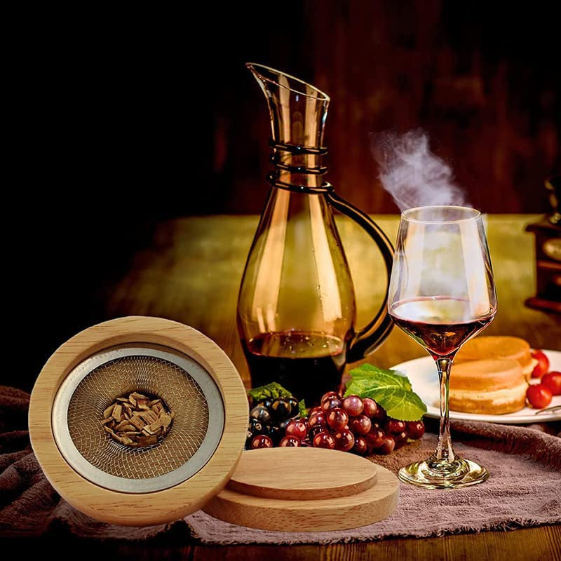 Wooden Smoker Beech Cocktail Smoker Set Wooden Cocktail Smoker