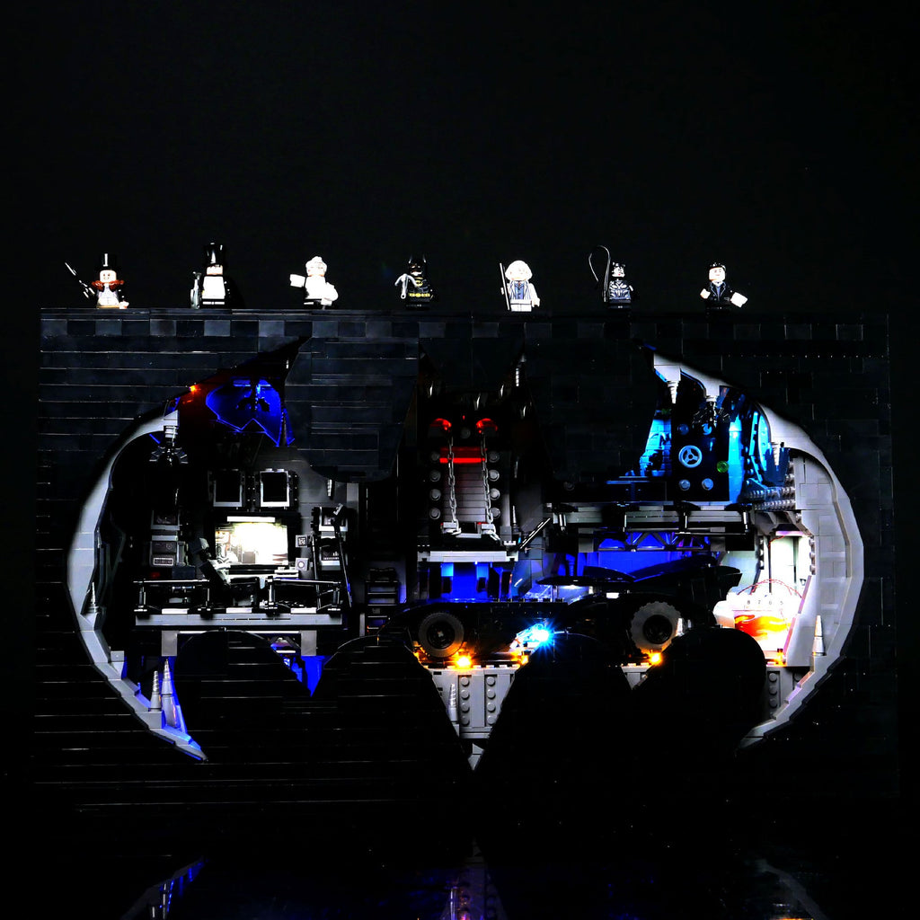 LP building block lighting suitable for LEGO 76252 Batcave Shadow Box building block model LED remote control lighting