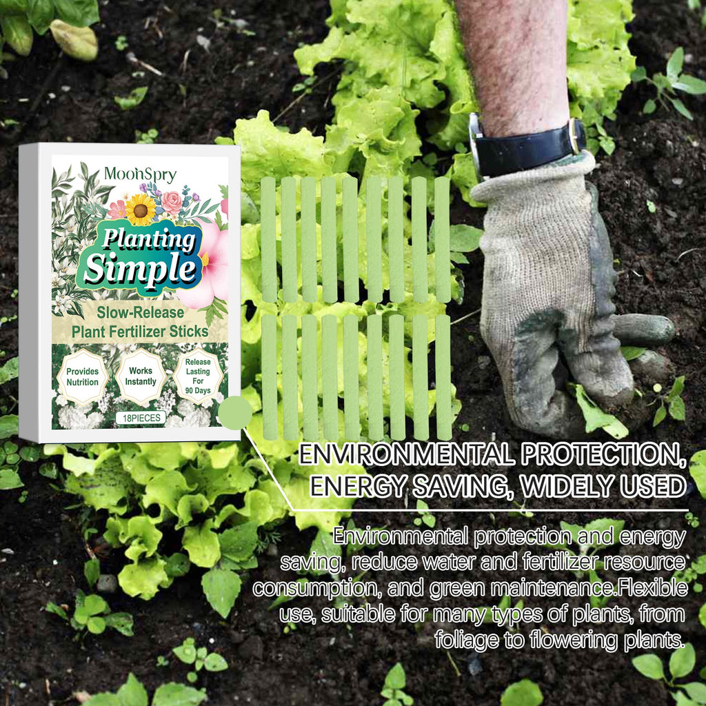 Plant Nutrition Bar, Slow-Release Nutrition For Domestic Flowers And Green Plants Growing In Potted Plants