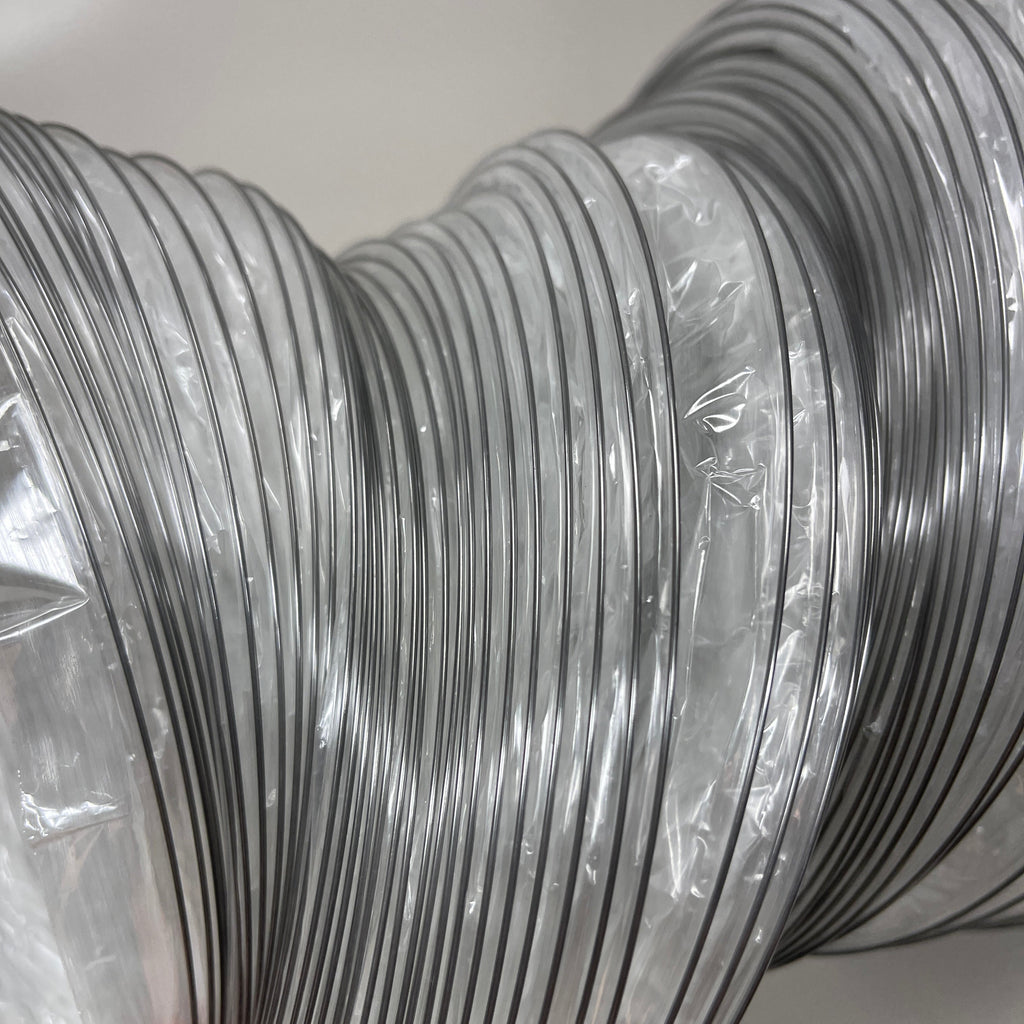 6-PACK! FLEX DUCT 8" x 25' Clear for HVAC C825 (New)