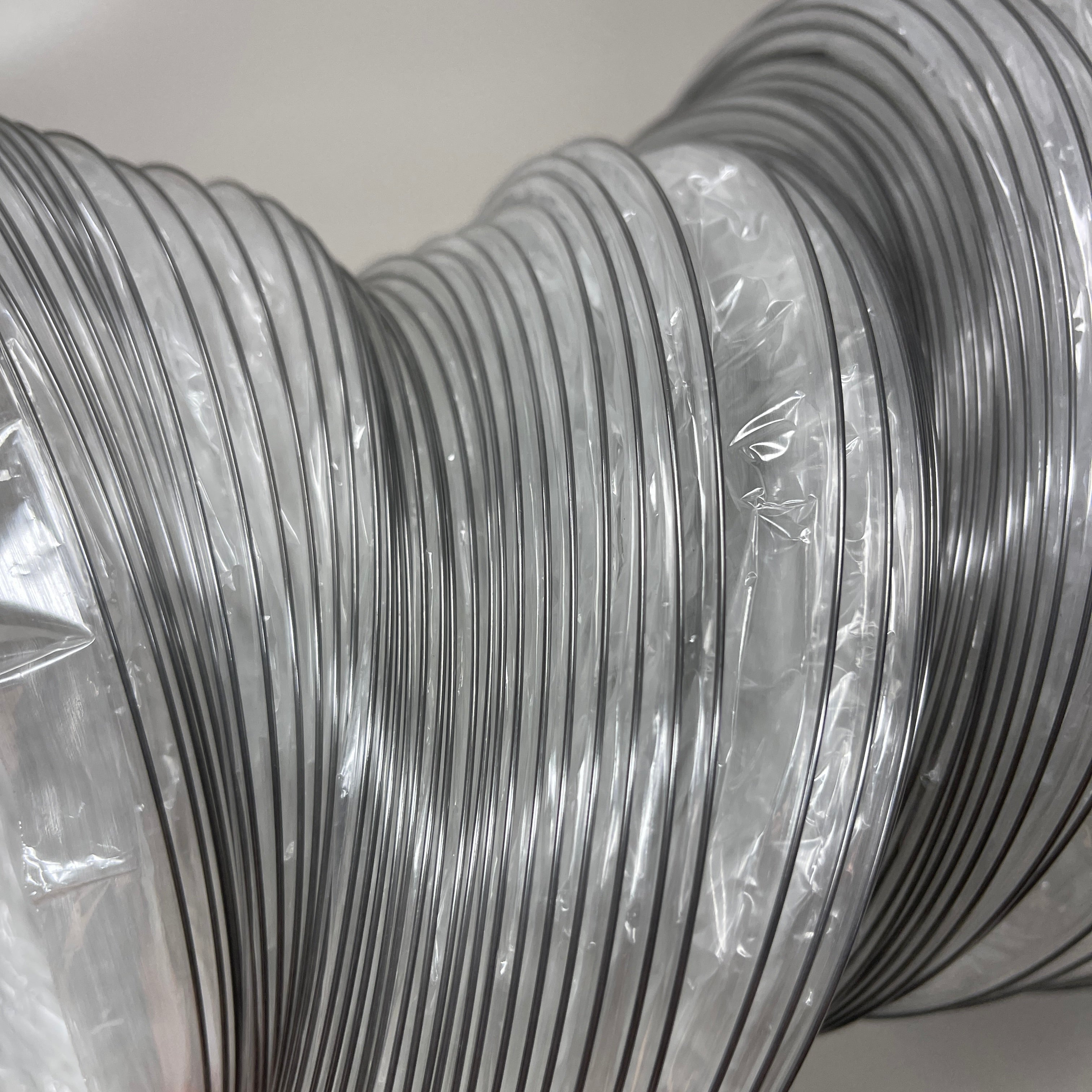 6-PACK! FLEX DUCT 8" x 25' Clear for HVAC C825 (New)