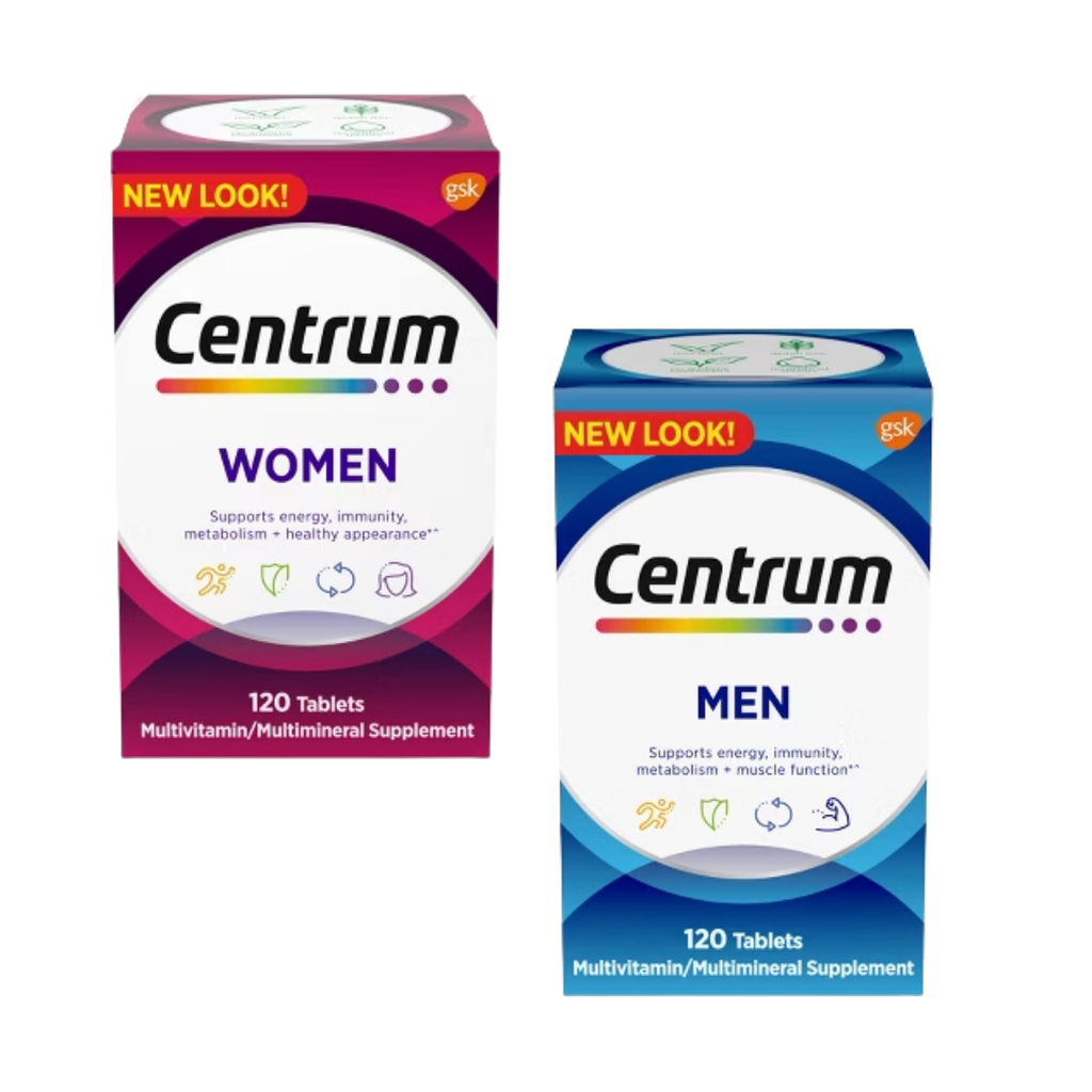 Centrum Multivitamin for Women & Men (120 ct)